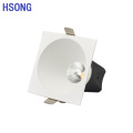 Trimmlose weiße/schwarze eingebettete LED -Cob -Downlight -Scheinwerfer